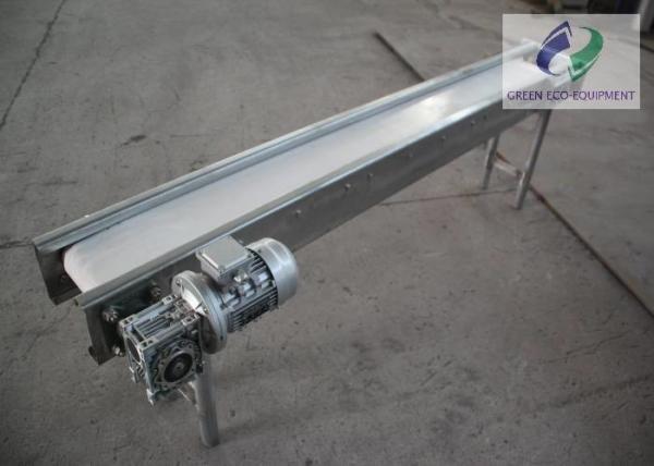 Food Grade Aluminum alloy PVC PU belt Conveyor , food belt conveyor 220V/380V
