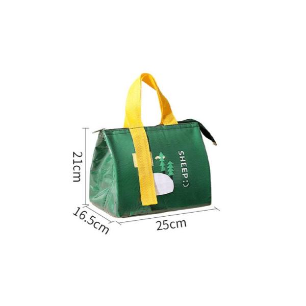 Accepable OEM/ODM Waterproof Soft Thermal Lunch Cooler Bag for Custom Printed Portable