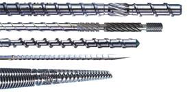 Single 38CrMoAlA Extruder Screws And Barrels