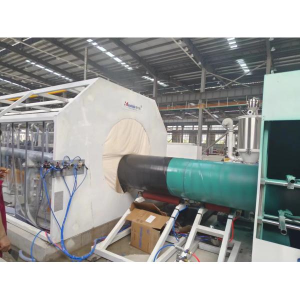 Steel Pipe 3LPE Coating Line For Oil Gas Pipeline Using Epoxy Powder PE Adhesive