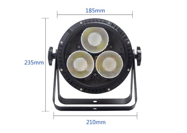5600K 3x50w LED White Waterproof Par Light Colorful Show Par Lamp