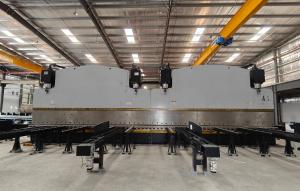 2-WE67K-800/6500 Electro Hydraulic CNC Press Brake Bending Machine