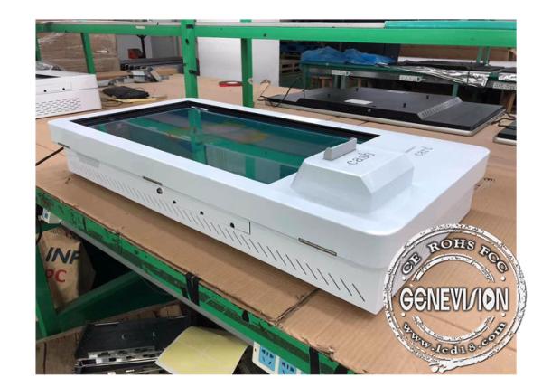 PC Wall Mount 21.5Inch 24 Inch Self Service Digital Payment  With Cash Acceptor Printer Camera Ic Reader Pos Monitor