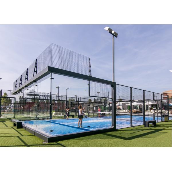 Movable Installation Padel Court Standard Size Tennis Court Sporting Stadium