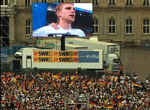 Painel alugado de remoção móvel conduzido exterior do caminhão da exposição da cor completa do estádio