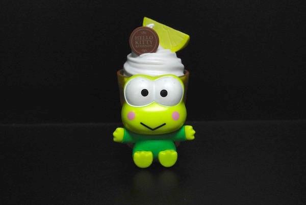 Frog Ice-cream Cup Custom Plastic Toys 80 - 90 Degree Sale In Shop  For Children