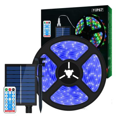 ROHS Practical Solar Strip Light Outdoor 2835 SMD Remote Control