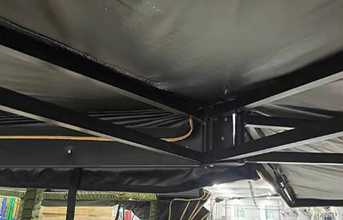 Outdoor Camping Retractable 270 Awning Free Standing With Led Car Side Awning 270 Degree Awning Tent For Cars