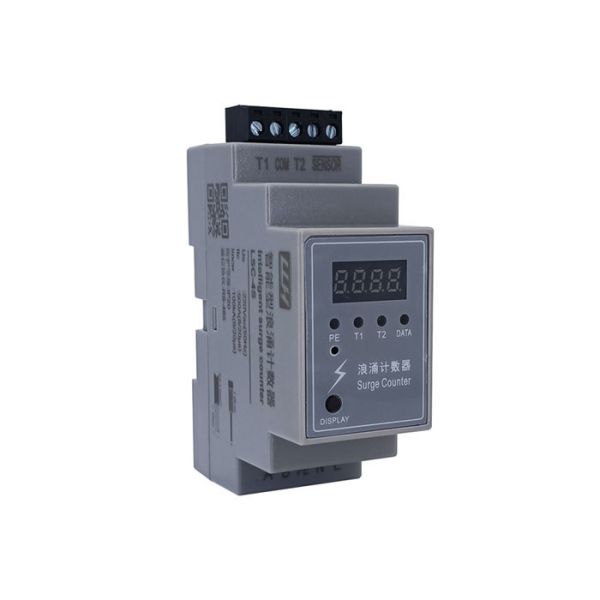 Multi-Channel Lightning Strike Counter 9999 Digits 0.5kA-100kA Current 2 Channels With RS485 Communication Interface