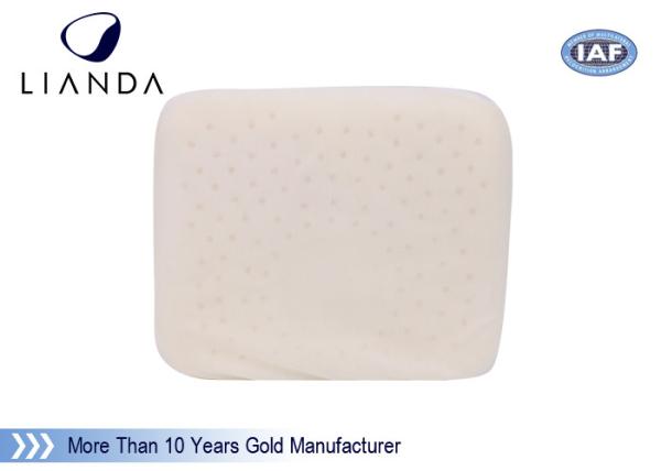 Healthy 100% Organic Cotton Memory Foam Head Pillow For Flat Head Preventing