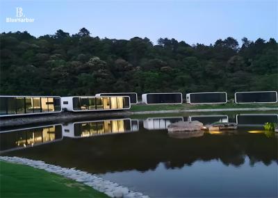 Maison de capsule spatiale modulaire préfabriquée
