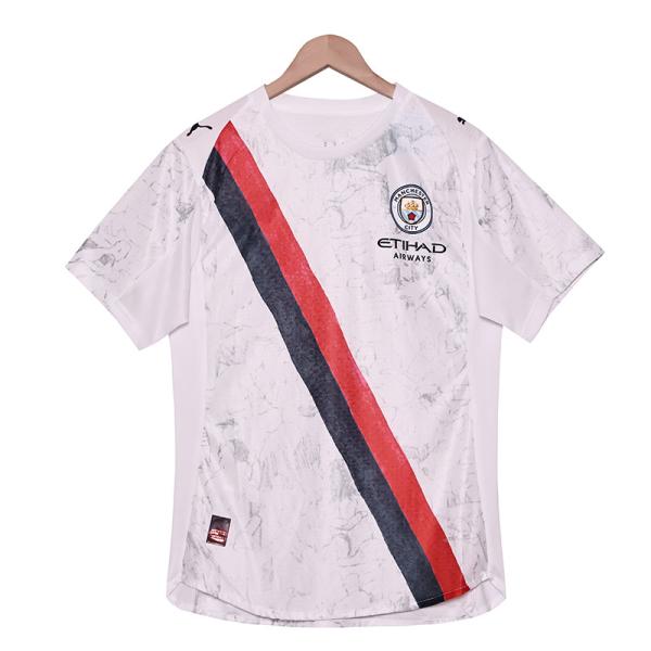 Manchester City saison 2025-2026 version du joueur à l'extérieur maillot personnalisation du groupe