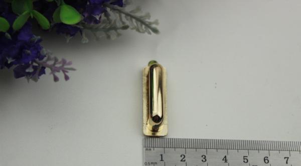 High quality hanging plating light gold color 35 mm metal arch bridge for handbag