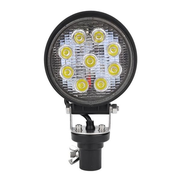 27 W de lumière de travail LED ronde avec commutateur sur le bouton d'allumage / éteinte arrière