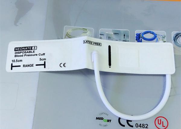 Neonate3 NIBP Measuring Blood Pressure Cuff Animal Use TPU Material 5CM To 10.5CM
