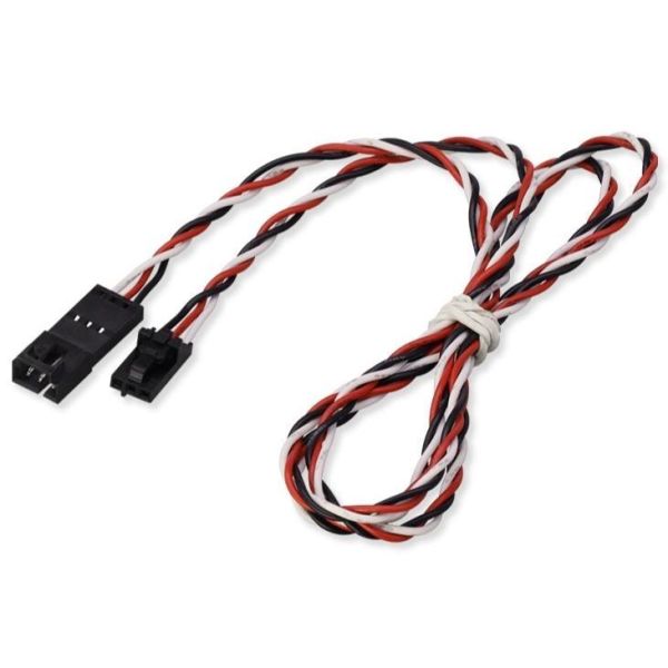 Drone Wiring Harness & UAV Cable Solutions 2x 200mm 22AWG JR-Style Male to Male Twisted Silicone Servo Lead- Ultra-Flexible Signal Cable for Prusa i3 MK3S/3S+ IR Filament Sensor & FC/RX Connections