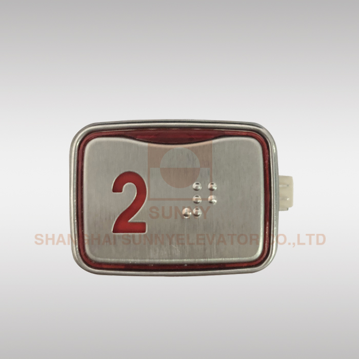 Легкие кнопка стоп лифта квадрата установки/переключатель кнопки 45x32x18mm