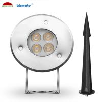 IP68 imperméabilisent Pinspot mené léger, la lumière extérieure 210MA d'insertion d'au sol de jardin