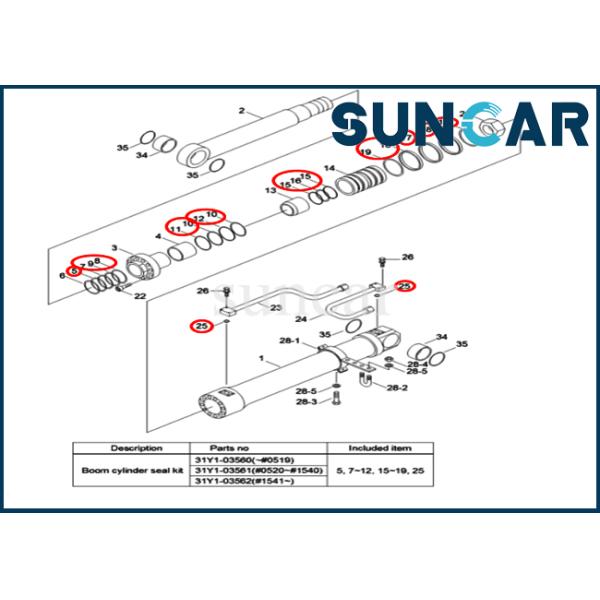 CA2959890 НАКЛЮЧЕННЫЙ ЦИЛИНДР КИТ Для C.A.T 320D3 323D3 IT62G IT62G II 950G 962G 962G II 950G II Модели
