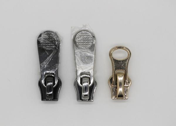 Different Styles Personalized Zipper Pulls , Gunmetal Decorative Zipper Pulls For Purses