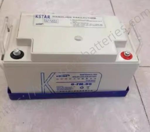 KSTAR 6-FM-65 VRLA Battery Rechargeable 12V 65Ah For Power System UPS DC Power Supply