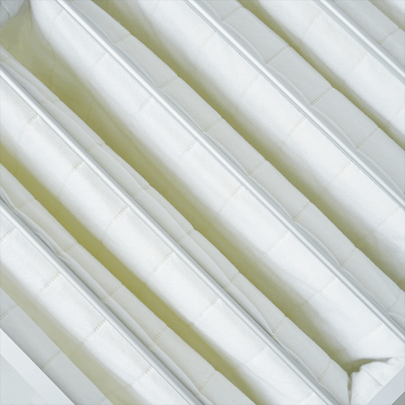 Commercial Purifier Hepa Fiberglass Pocket Filter Bags ROHS Certificated