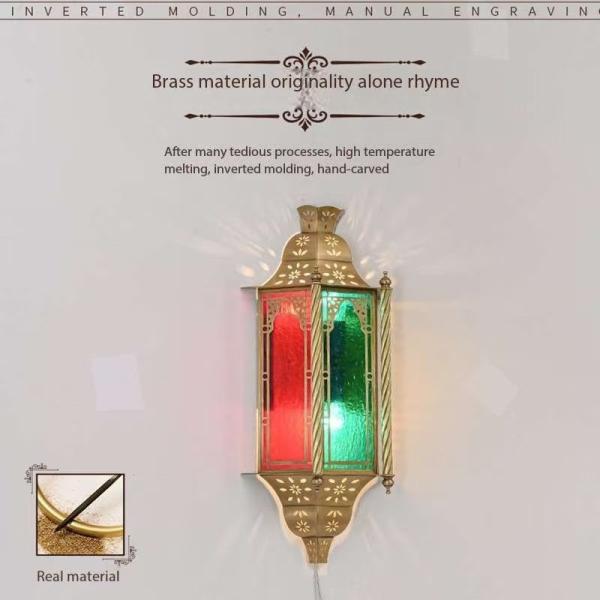 Restaurant Exotic Vintage Copper Wall Light Vintage Bedroom Wall Lights With Switch Control