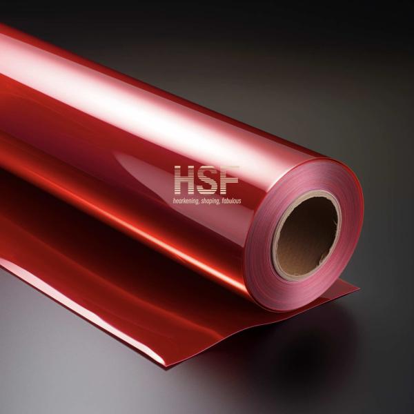 12 микронов красный ПЭТ фторсиликоновый линейка для выпуска Силиконовый покрытие боковой раны