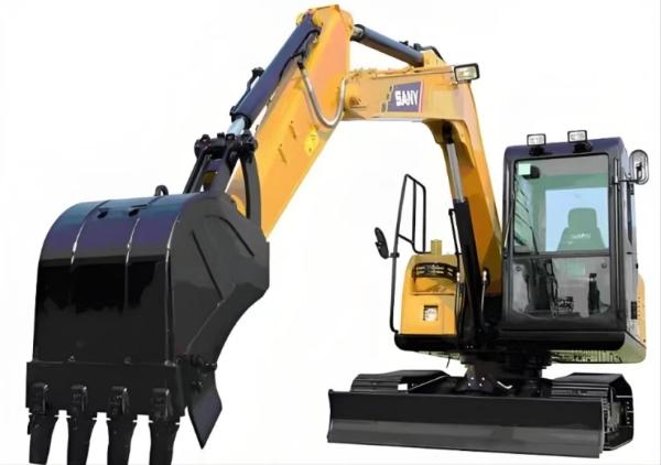 Modelo de motor SANY D03S3 Excavadora usada SANY SY65C 6700kg Capacidade de balde 0,12-0,32m3