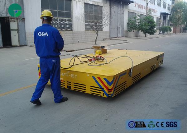 Environmental Material Transport Platform Motorized Trackless Transfer Carriage With Limit Switch