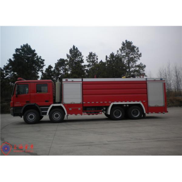 Mercedes 8X4 Drive Six Seats Commercial Foam Firefighting Truck Huge Capacity