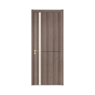 Solid Wooden Internal Door Fibre Panel Assembly Interior Main Double Door