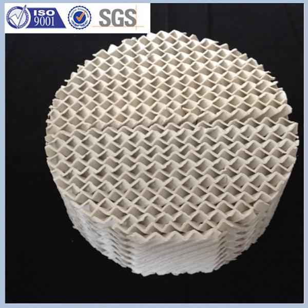 Corrugated Ceramic Packing 125Y, 250Y, 350Y, 450Y, 500Y, 700Y for Reducing Energy Consumption