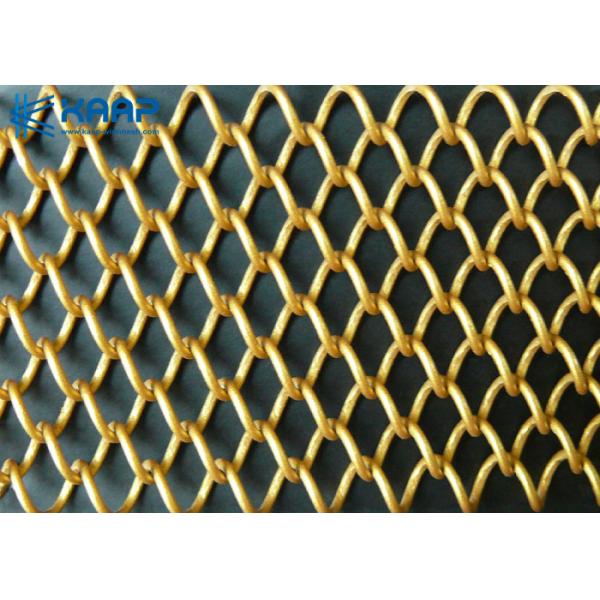Aluminum Material Decorative Wire Mesh for Curtain Wall / Architectural Mesh