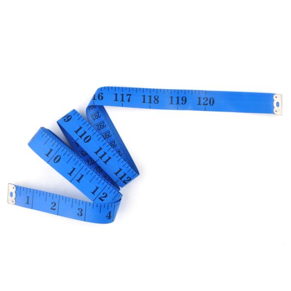 Soft Flexible 120 Inch Measuring Tape Blue For Body Weight Loss Measuring ODM