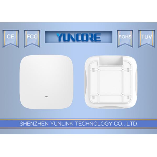 Hotel PoE Ceiling Mounted Wifi Access Point 2.4G 24V 500mW High Power