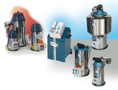 Size 9 Material Receiver 60L Pellet Vacuum Receiver Feeding Unit