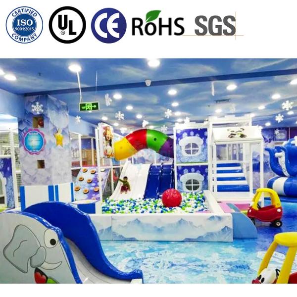 Custom Snow Theme Indoor Playground for Kids Commercial Use