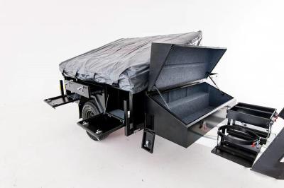 Caravan Tent Trailer With Integrated Kitchen Independent Suspension All Terrain Travel