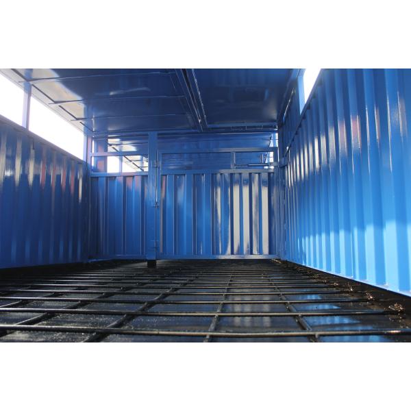 3-осевой 40T Животноводческий забор грузовой прицеп Животноводческий мини полуприцеп для фермы