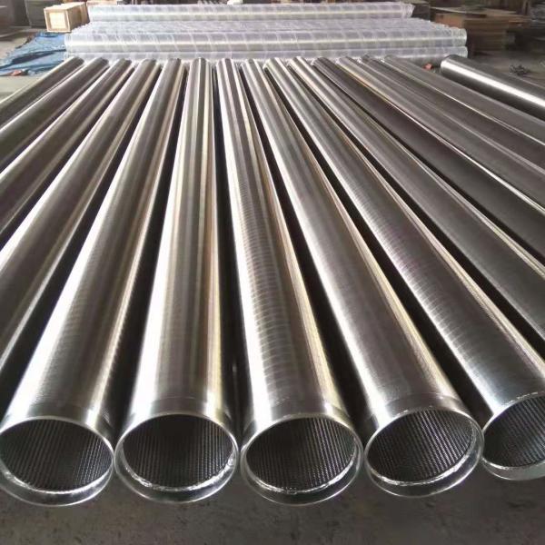 15% Open Area Wedge Wire Screen for Sugar Juice Filtration 2.2mm Wire Diameter