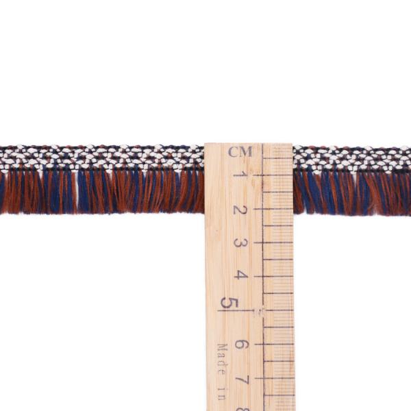Garment 2.2cm Hemp Polyester Tassel Fringe Trim