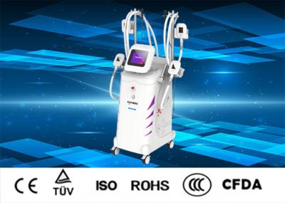 Vertical Cryolipolysis Slimming Machine For Body Weight Loss 4 Handles Available