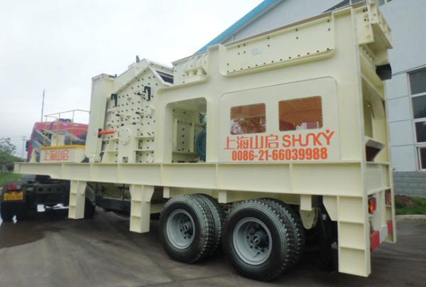 (110-320TPH) Hard Rock Mobile Crushing Station Mobile Jaw Crusher  Portable Crushing Plant