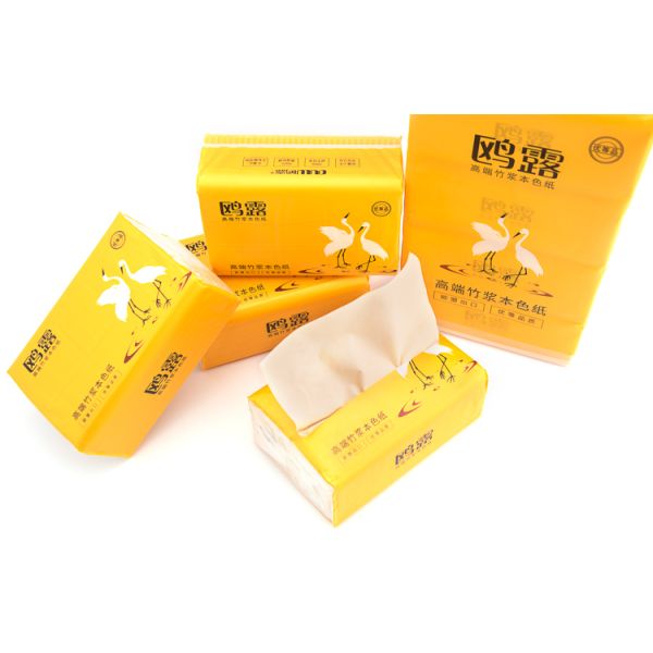 Skin Friendly Ultra Soft Bamboo Facial Tissue 100% Virgin Bamboo Pulp Face Tissues