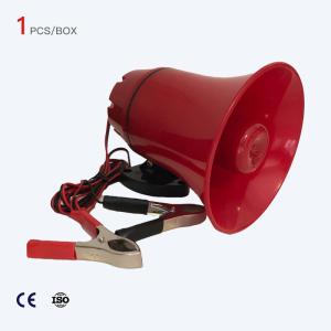 Alto-falante externo caixa ABS chifre 30 W cartão TF megafone alto-falante sem