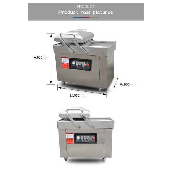 DZ-600 2SB Double Chamber Plastic Bag Meat Vacuum Packing Machine Vacuum Sealing Machine For Cheese