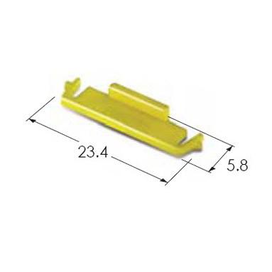 6 Poles Electrical Pin Connector MG630362-3 Clip Automotive Wire To Wire Connector
