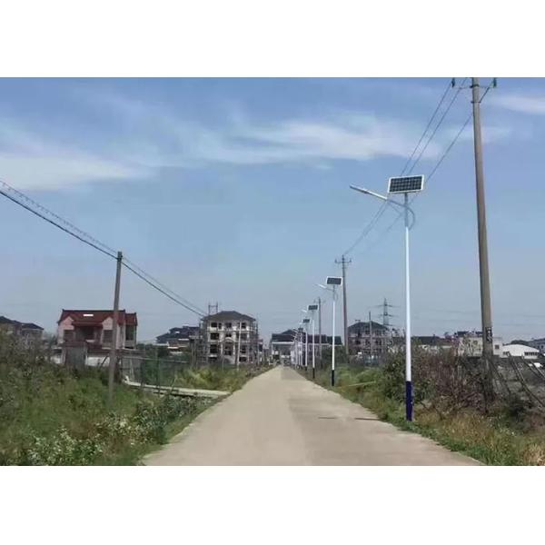 20w 25W Outdoor LED Solar Street Lights 40AH - 100AH Automatic On