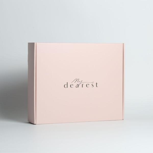 Custom Pink Clothes Jewelry Cosmetic Makeup Food Electronic Folding Corrugated Carton Mailer Box